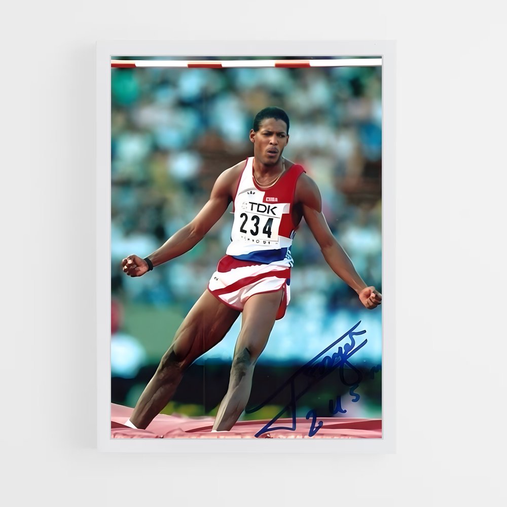 Poster Javier sotomayor – affiche Athlétisme (vue 3)